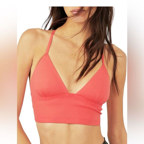 FREE PEOPLE Sage Longline Bralette Size LARGE‎ - Picture 1 of 14